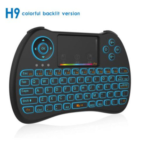 H9 Pro Mini Wireless Keyboard with Touchpad